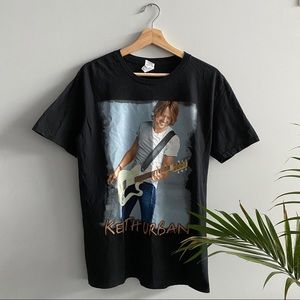 Keith Urban Get Closer World Tour Black T-Shirt